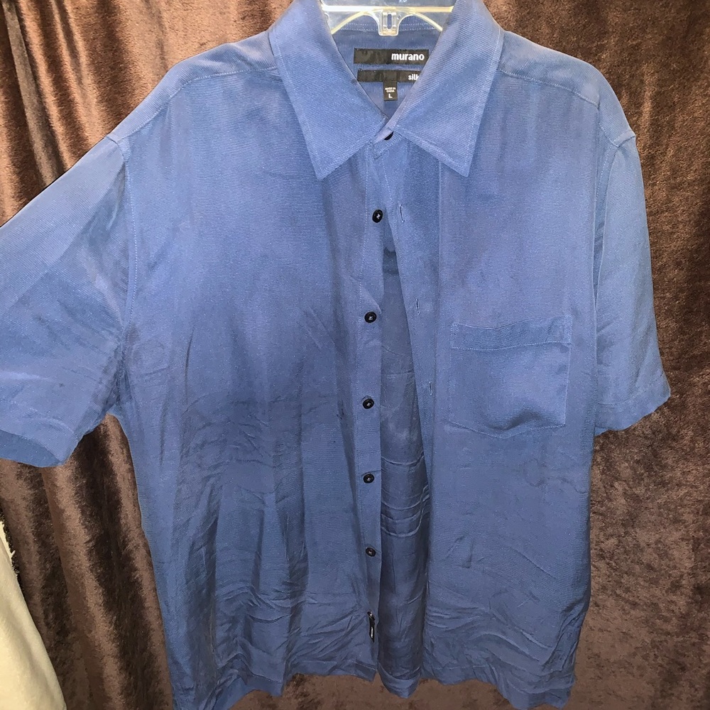 100% silk shirt